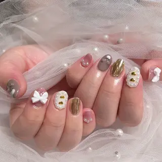 ショート Imi Nail 🫧🎀hirokaのネイルデザイン
