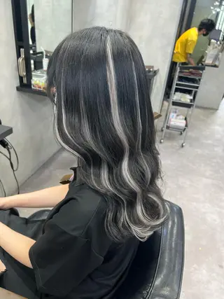 セミロング カラー ヘアアレンジ ar+ ❤︎ maiのヘアスタイル