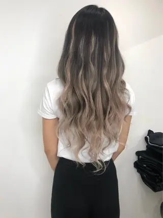 カラー 関東 蓮太のヘアスタイル