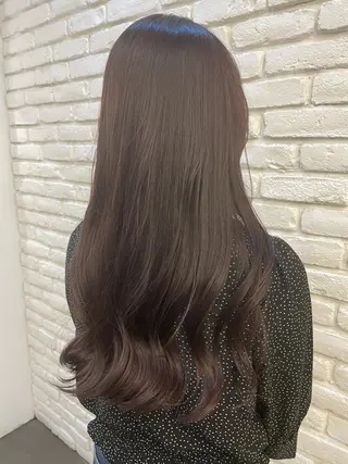 ロング カラー ♡レイヤーボブ パーマ/うらら♡のヘアスタイル