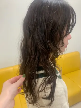 ロング パーマ Hair vita Namiのヘアスタイル
