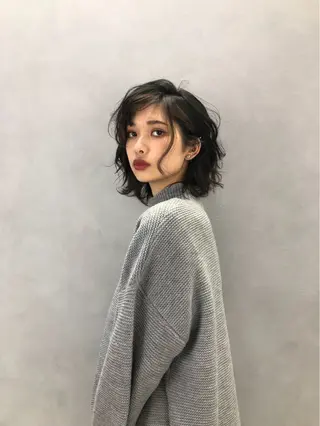 ミディアム 艶カラー /🫧🫧SHIYUのヘアスタイル