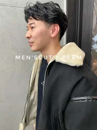 ショート カラー パーマ ヘアアレンジ メンズ キッズ オトナヘア🌸 harukaのヘアスタイル