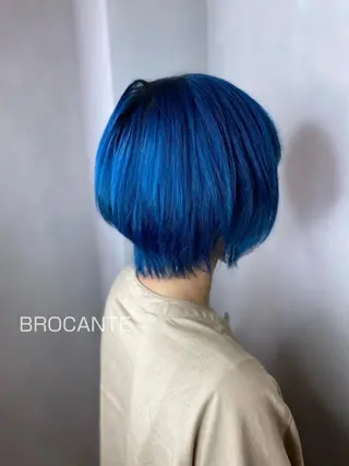 ショート カラー BROCANTE立川 karasawa.nのヘアスタイル