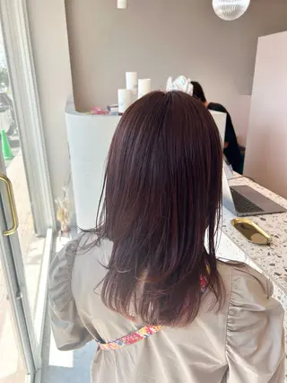 ミディアム 工藤 慎伍のヘアスタイル
