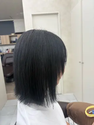 ショート カラー 外人風ハイライト/ 艶カラーのヘアスタイル