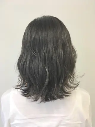 ミディアム カラー yoshi ☆のヘアスタイル