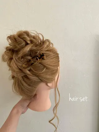 ヘアアレンジ 永沼 真依のヘアスタイル
