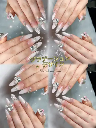 セミロング Bibi nail Osakaのネイルデザイン