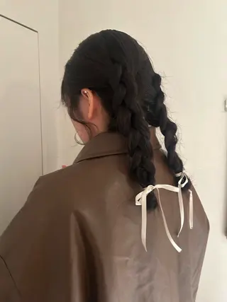 カラー かがやしづ ⭐️カラーモデルのヘアスタイル