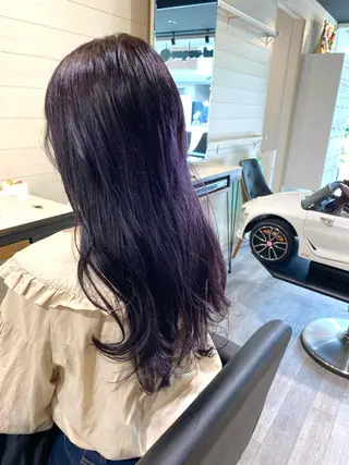 ロング カラー 先着1名様限定 カット無料のヘアスタイル
