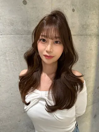 ロング 《髪質改善✖️オリー ブ🧸》小嶋拓也のヘアスタイル