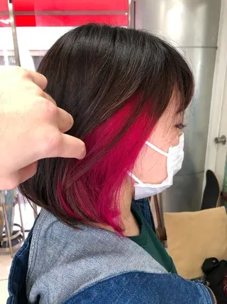 ショート カラー 海外デザイン好きな方 滝沢錬平のヘアスタイル