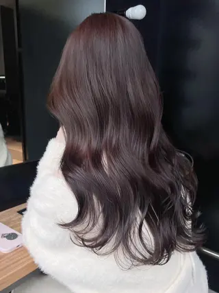 セミロング カラー ITbyALBUM 中野店のヘアスタイル