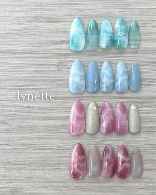 ネイル lynétte 那覇ネイルサロンのネイルデザイン