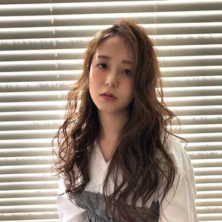 ロング 坂田 龍哉のヘアスタイル