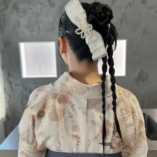 ヘアアレンジ 🦋Misaki🦋 メンズパーマ/着付けのヘアスタイル