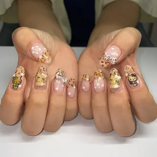 ネイル うの 韓国ﾈｲﾙ໒꒱⋆⭒˚のネイルデザイン