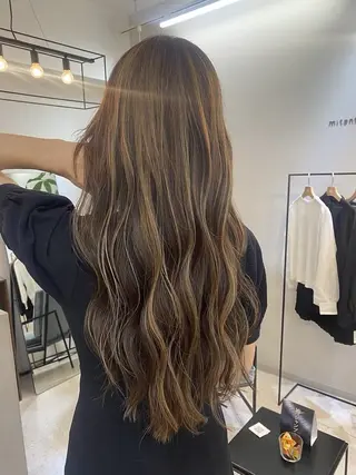 ロング カラー TheEctilo 江坂Yoshimi✨のヘアスタイル