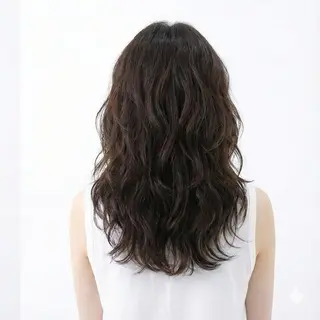 セミロング パーマ 表参道韓国ヨシンモリ 風デジタルパーマ特化のその他イメージ
