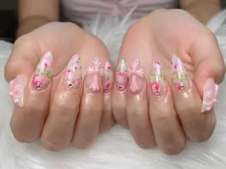ネイル Sora  Nail 長さ出し専門店のネイルデザイン