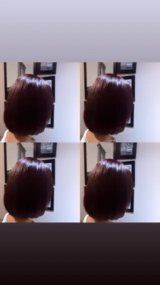 ミディアム カラー ヘアアレンジ 💎韓国レイヤー× 髪質改善ゆうま💎のヘアスタイル