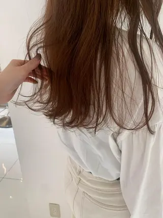 ロング カラー Takahashi Yuriのヘアスタイル