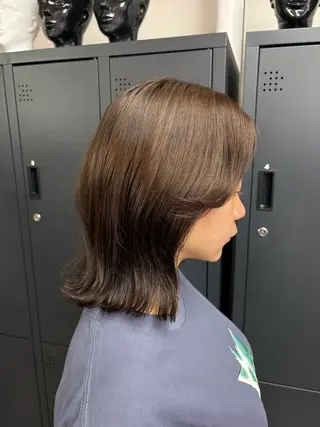 ミディアム 🍳しながわ はるか🍳のヘアスタイル