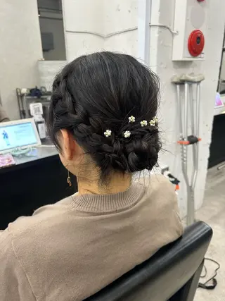 ロング ヘアアレンジ Suzuka ヘアアレンジ🎀💝のヘアスタイル