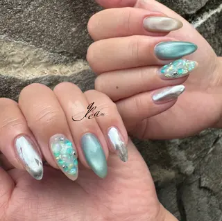ネイル gleam✴︎ sayakaのネイルデザイン