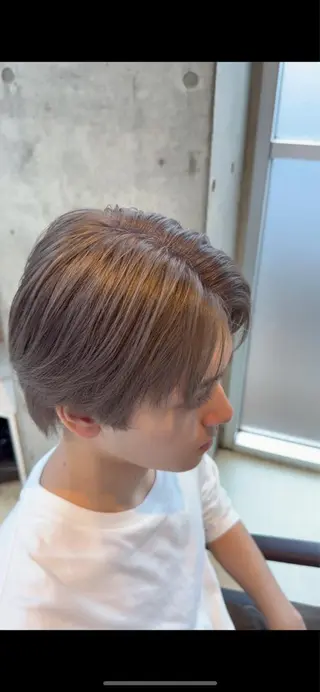 カラー メンズ 髪質改善×垢抜けヘア │まさとのヘアスタイル