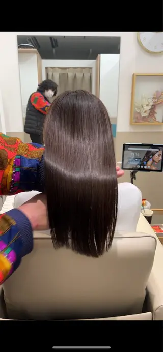 ロング カラー ulu+sia/ 神戸本格派髪質改善のヘアスタイル