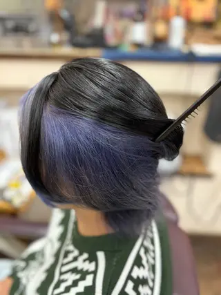 カラー メンズ 生駒のパーマ達人 FEELけんけんのヘアスタイル