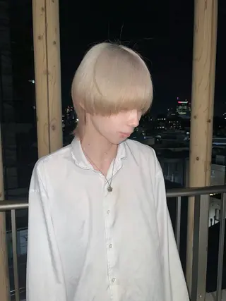 カラー メンズ 原宿/ブリーチ特化/ RYUTOのヘアスタイル