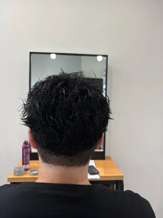 パーマ メンズ 下北沢メンズパーマ 特化園田　楓莉のヘアスタイル