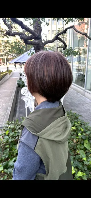 ショート イノウエ アイ KNACK 阿倍野のヘアスタイル