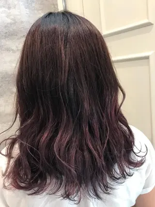 ミディアム カラー Blanco Color&Careのヘアスタイル