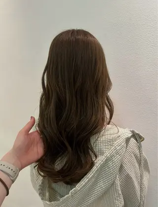 ミディアム rinka enu河原町のヘアスタイル