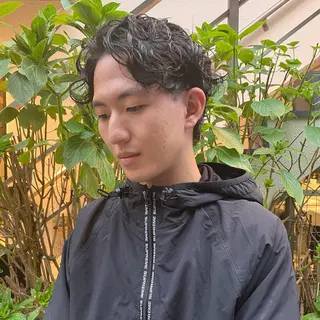 パーマ メンズ 🌈圧倒的デザイン パーマ 関和希のヘアスタイル