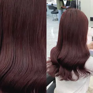 ロング カラー ヘアアレンジ 【韓国風艶髪】 金山 律🐈⬛のヘアスタイル