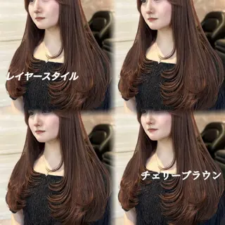 ロング カラー 🎀りな🎀透明感 カラー特化大宮のヘアスタイル