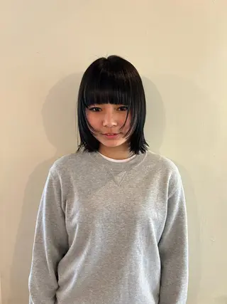 ミディアム ORe'S HAIR BE　GLaDまなみのヘアスタイル