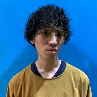 ショート メンズ ウルフ、レイヤー 、メンズカットSHOのヘアスタイル
