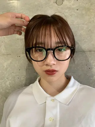 ショート カラー ボブパーマコテ巻き風 パーマNo1深江秀平のヘアスタイル
