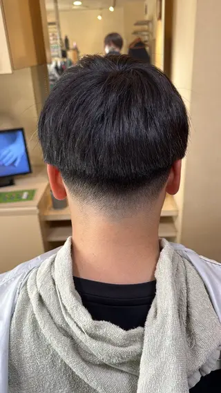ショート メンズ 永井 天斗のヘアスタイル