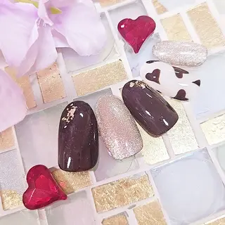 ネイル 手描きｱｰﾄ&推し活 🌟Wisteriaのネイルデザイン