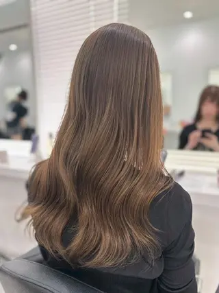 カラー うる艶かわいい🫧 夏の透明感🍨のヘアスタイル