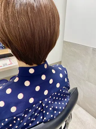 ショート 美髪クリエーター テラダタエコのヘアスタイル