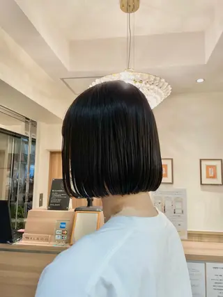 ショート 銀座ボブカラーパーマ ボブパーマみさきのヘアスタイル