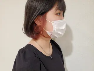 ショート カラー パル__レイヤー/パ ーマ/デザインカラーのヘアスタイル